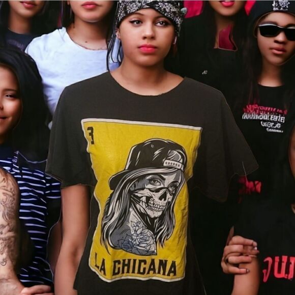LA CHICANA Tee Shirt Size XXL - Picture 1 of 5